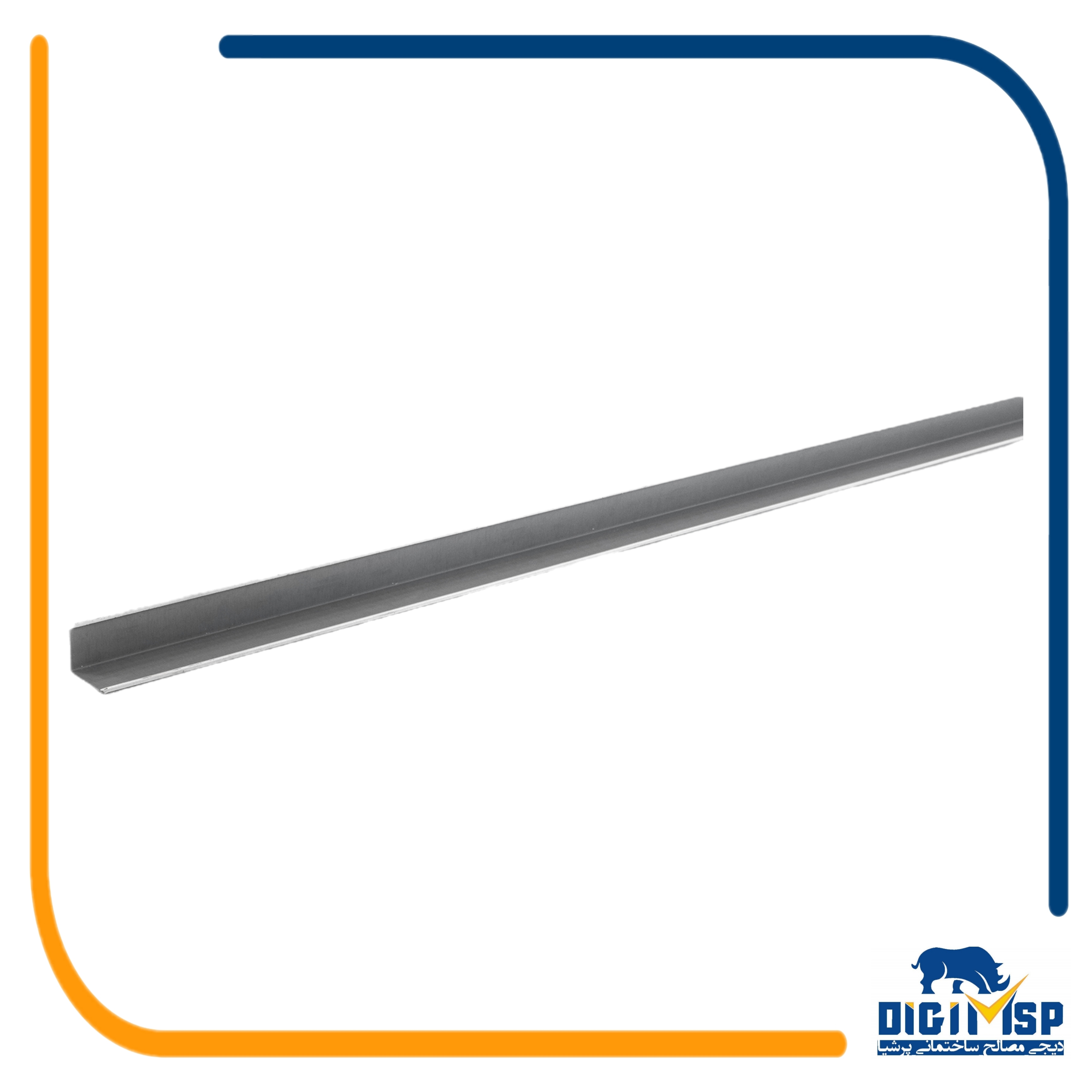 نبشی سفید طول 3000متر  L 24*24 سازه کلیک تولید کناف 